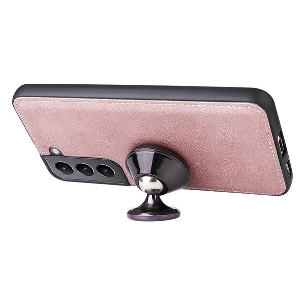 Compatible Withsamsung S22 Magnetic 2 In 1 Phone Case Wallet Pink Gold Cases Covers & Skins