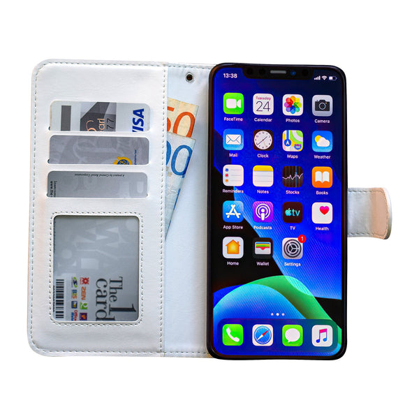 Iphone 12 Leather Case Protection Black Compatible With Cases Covers & Skins