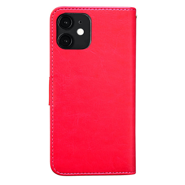 Iphone 12 Leather Case Protection Black Compatible With Cases Covers & Skins