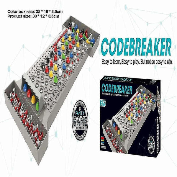 Mastermind Classic Codebreaker Strategy Family Game Brain Teaser Board Games