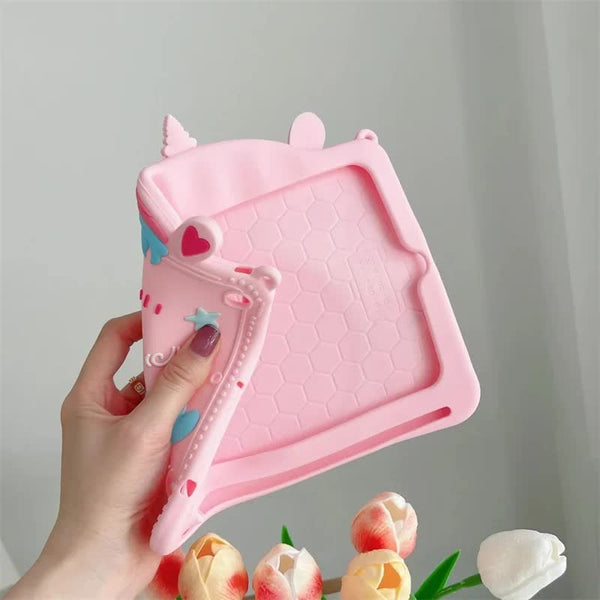Compatible With Samsung Galaxy Tab S6 A7 Lite A8 A9 Plus 11 Inch Kids Unicorn Silicone Protective Case Cases Covers & Skins