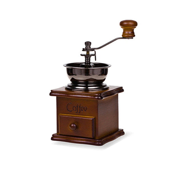 Retro Coffee Grinder Hand Cranked Ceramic Burr Compatible With Braun Oral Philips Coffee Grinders