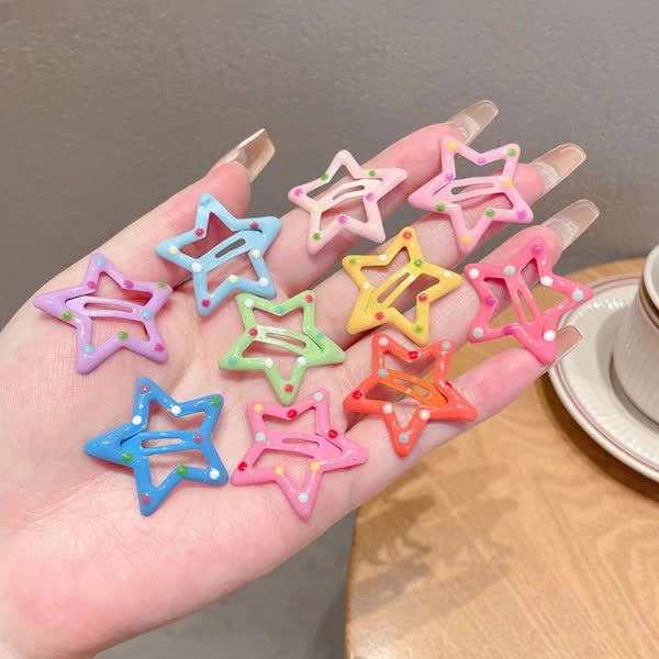 Star Hairpins For 7 Pack Hair Accessories
