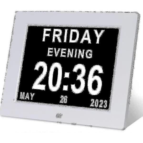 Dementia Watch Large Digital Calendar Day Date For Seniors With Alzheimer's Calendars (Current)