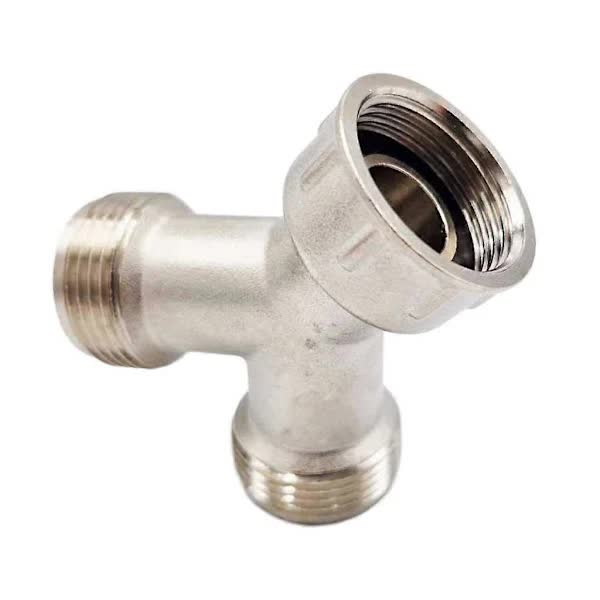 Brass Y Connector For Washing Machine 3/4 Splitter 2 Way Hose Connection (Fmy) Hoses