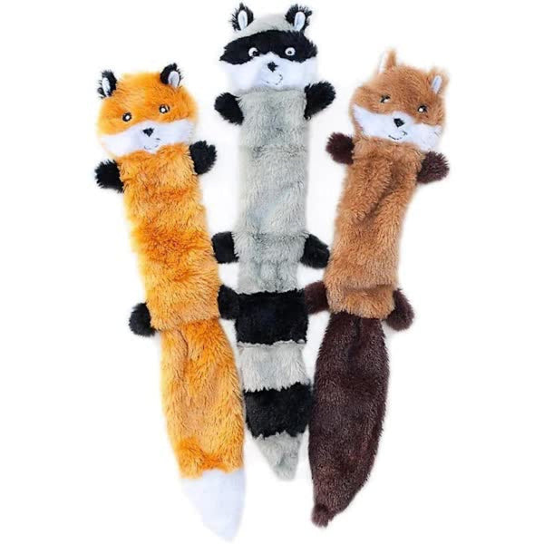 Dog Plush Squeaky Chew Toys 3 Pack For Large Medium Dogs Dog Toys