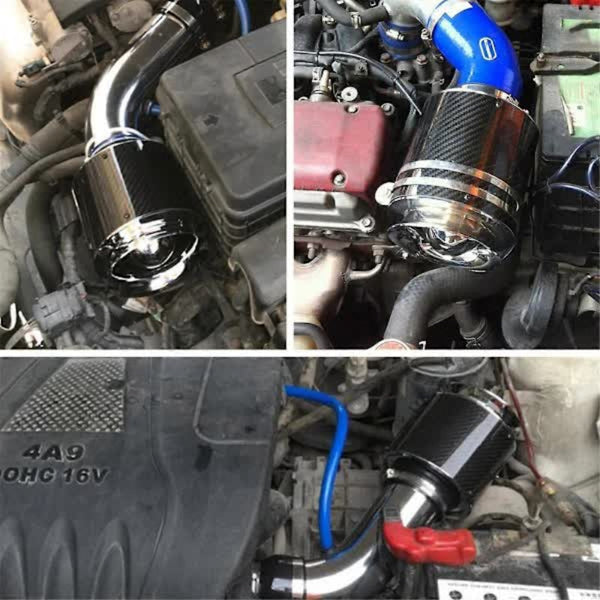 76Mm Carbon Fiber Cold Air Intake Filter Xh Un013 Air Filters Induction Kits