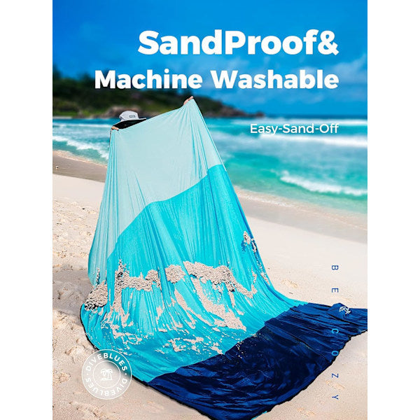 Waterproof Sandproof Picnic Beach Blanket Large 210X200cm For Travel Camping Blankets