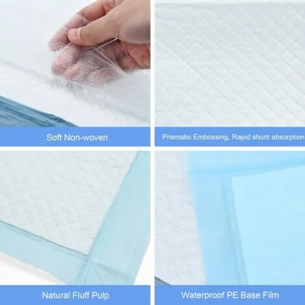 Disposable Pets Puppy Dogs Placemats 33X45cm 100 Pack Puppy Training Pads