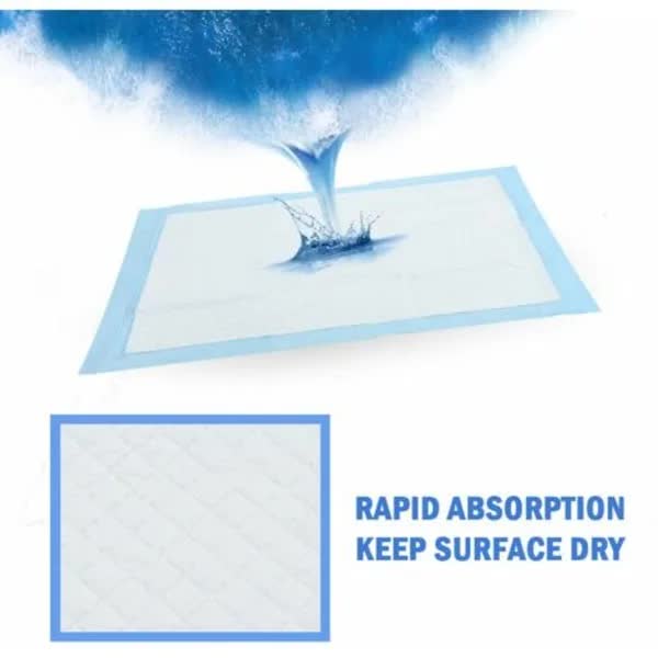 Disposable Pets Puppy Dogs Placemats 33X45cm 100 Pack Puppy Training Pads