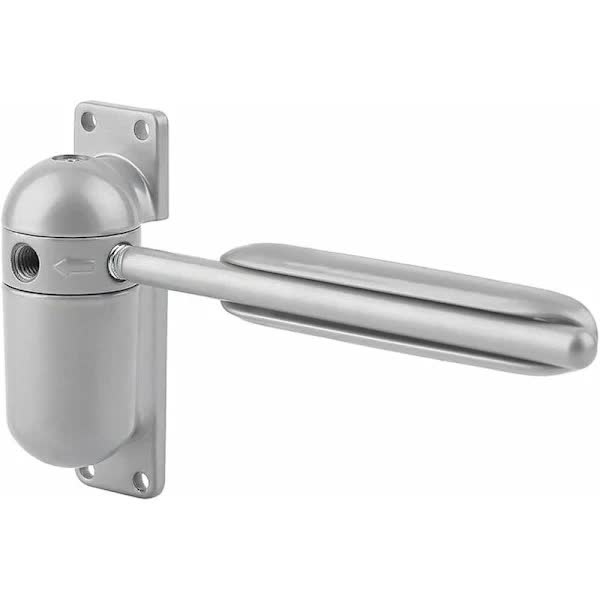 Self Closing Door Closer Spring Surface Mounted Adjustable Durable Gray Compatible Other Door Hardware