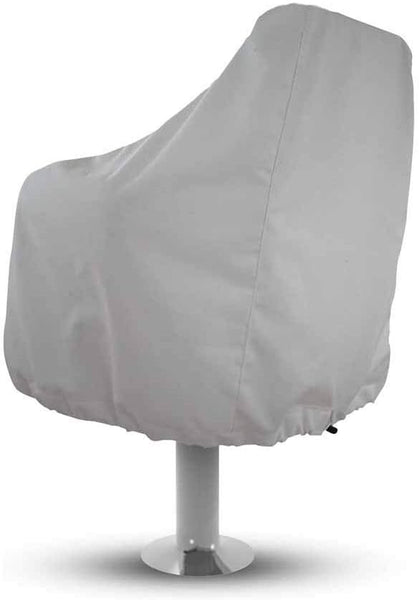 Boat Seat Cover Pedestal Pontoon Captain Bench Chair Helm Protective Covers White Seat Covers