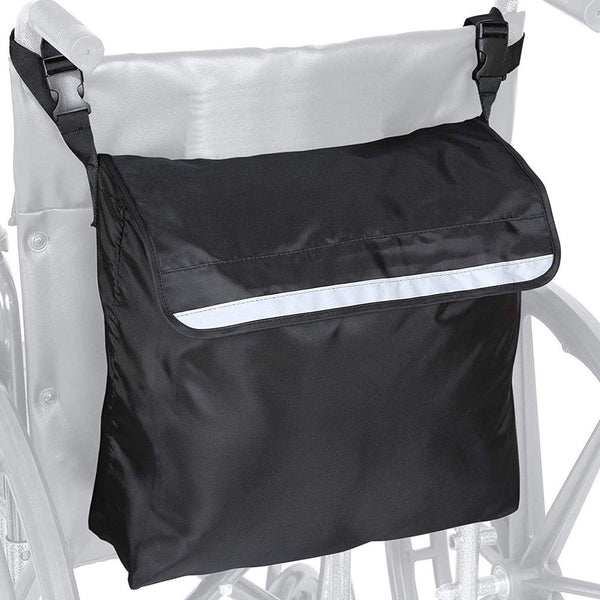 Wheelchair Pouch Bag Waterproof Large Accessories Bags To Hang On Back And Backpack Storage Black Wheelchairs