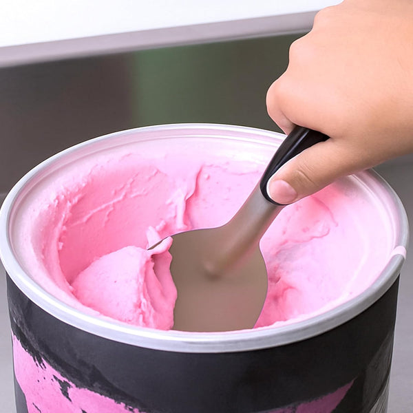 Ice Cream Spade Heavy Duty Stainless Steel Flat Scoop Paddle Non Slip Handle Dishwasher Safe Icecream Scooper For Hard Or Creamy Dessert Butter Frozen