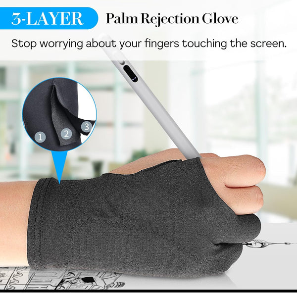 Artist Drawing Glove Digital For Sketching Gloves Tablet Paper Coloring Stylus Pen Other Drawing Supplies