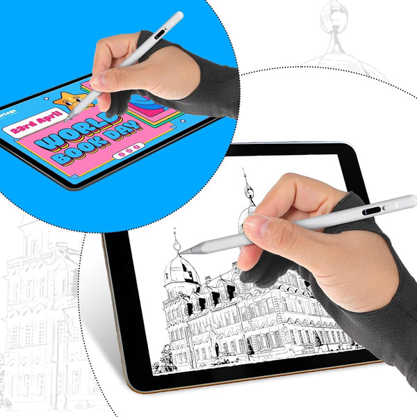 Artist Drawing Glove Digital For Sketching Gloves Tablet Paper Coloring Stylus Pen Other Drawing Supplies
