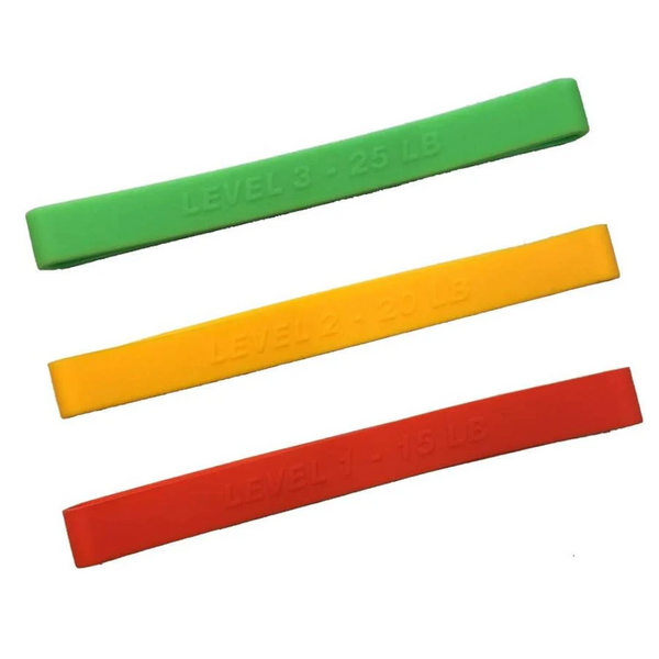 3 Pack Upper Body Resistance Bands For Fitness & Workout Resistance Trainers