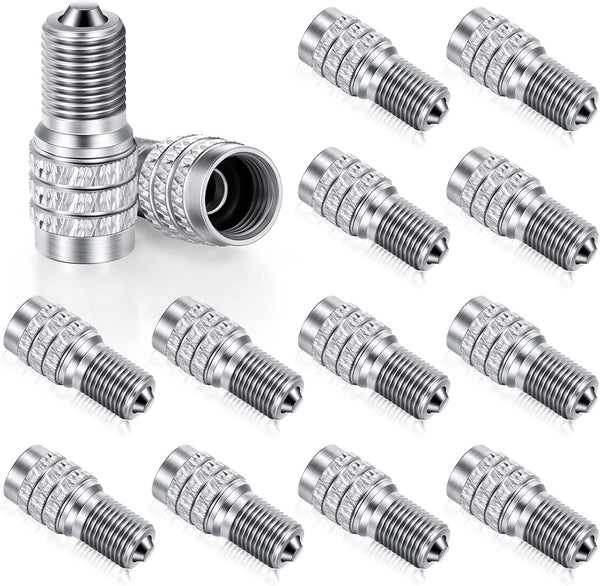 16 Pack Double Valve Stem Cap Inflate Tire Caps Flow Through Tires For High Pressure Truck Car Rv Semi Bus Valve Stems Caps