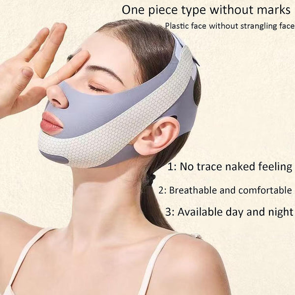 V Line Lifting Mask Chin Strap For Sleeping Reusable Face Tape Slimmer Womeni Jaw Trainer Pink Black Bluei Variety Of Options 2Pcs Chin Straps