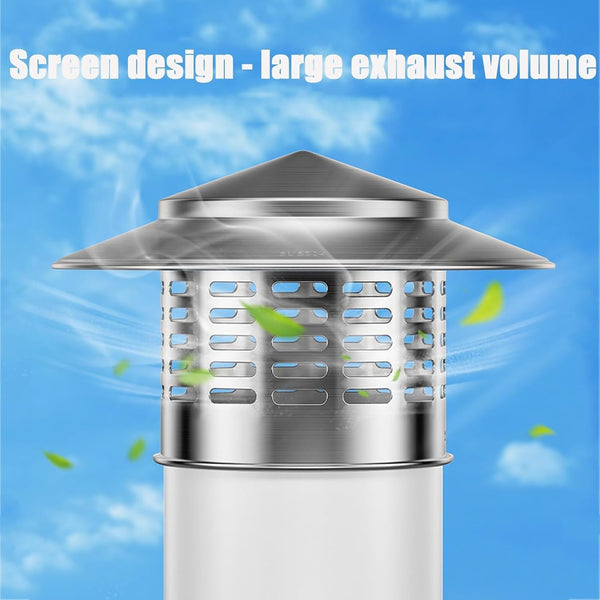 8 Inch Round Chimney Cap With Screen 304 Stainless Steel Stove Pipe Topper Fireplace & Stove Accessories