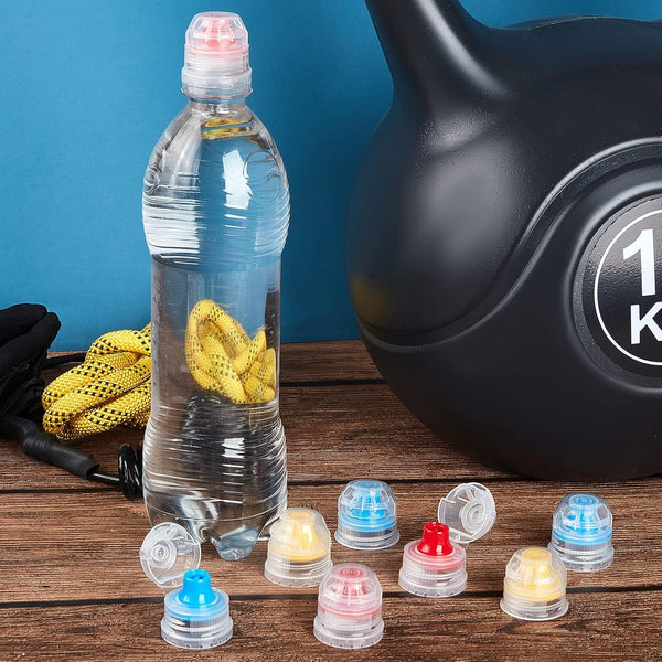30 Pcs 28 Mm Push Pull Replacement Caps Reusable Colorful Plastic Soda Twisted Water Bottle Lid Top Suitable For Sport Travel Bottles & Containers