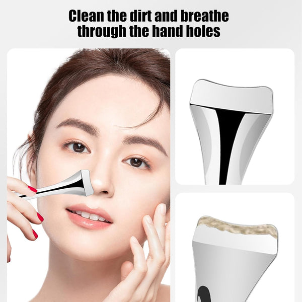 Blackhead Remover Tools Pore Spatula Nose Scraper Manual Squeezing Face For Men And Women Facial Cleansing Devices
