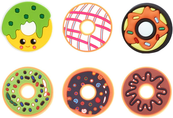 Donut Shoe Charms For Clog Shoes & Bracelets Party Gift Decorations Charms & Pendants