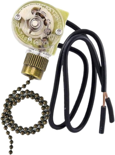 Ceiling Fan Light Switch Zing Ear Pull Chain Ze 109 On Off Speed With Compatible Fans Lamps And Wall Lights.(Bronze) Limit & Snap Action Switches