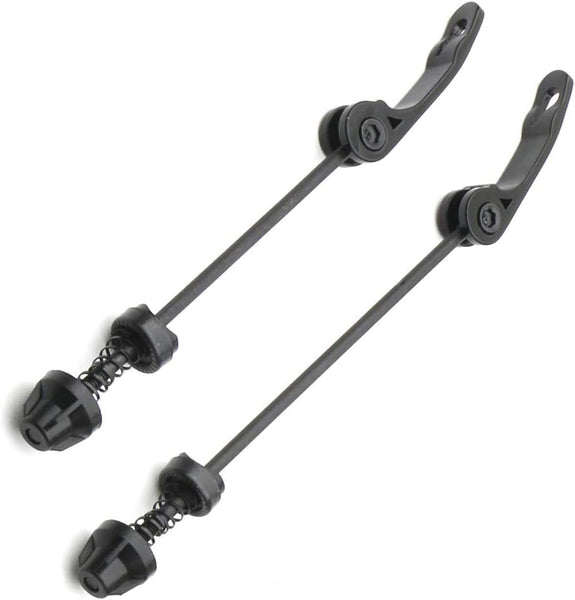 Road Mountain Bicycle Mtb Wheel Hub Front And Rear Quick Release Clip Bolt Lever Axle Qr 145/180 Mm Pair Skewers
