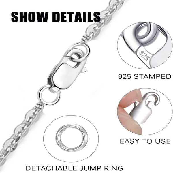 925 Sterling Silver Lobster Claw Clasps 12Pcs With Jump Rings Jewellery Making Other Tools