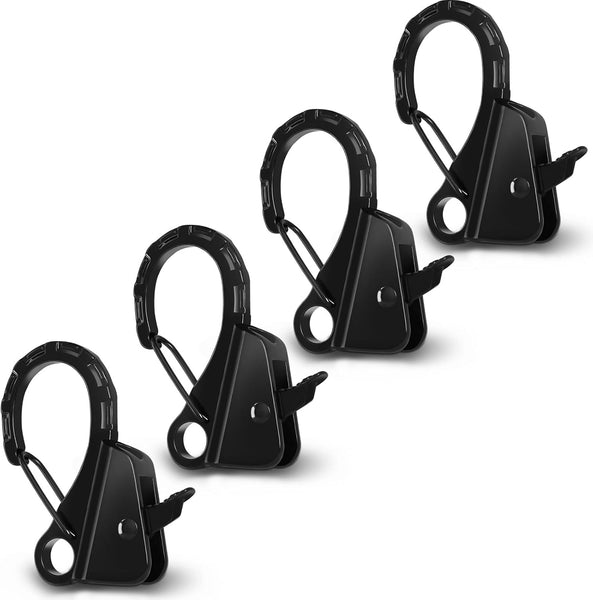 Stainless Steel Boat Fender Clips Quick Release Bumper For Docking Adjustable Rail Boats Holders Hangers Other Water Sports Equipment