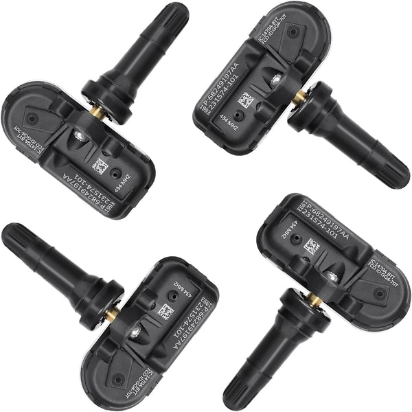 Tpms Sensors 4 Pack For Dodge Ram 1500 3500 2014 2018 Jeep Cherokee Tyre Pressure Gauges