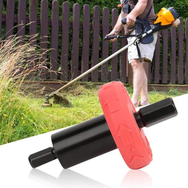 Alloy Steel Mower Starter Adapter Electric Drill Attachment For Starting Lawn Red 1.49 * 2.59Inch Compatible With Trimmers Blowers Cultivators Lawn Mo
