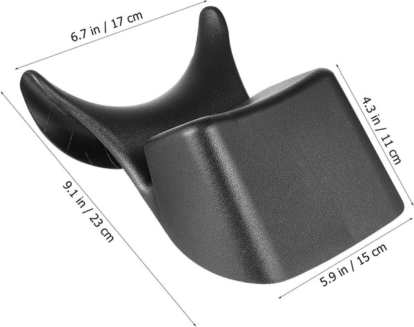 Black Pu Shampoo Bowl Neck Rest For Salon And Home Use 9.04 Inch Stylist Stations & Furniture