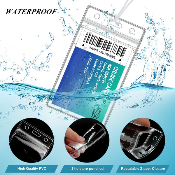 100 Pack Clear Plastic Luggage Bag Tag Holder Badge Label Tag Holder With 100 Pack Luggage Loops Straps For Office Business Travel Supplies Luggage Ta