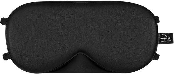 Mulberry Silk Sleep Mask With Adjustable Strap & Nose Baffle Sleep Masks
