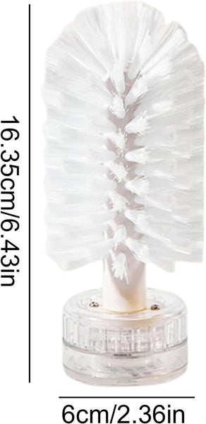 Suction Cup Bottle Brush For Glasses & Wine Cups Bottle Brushes