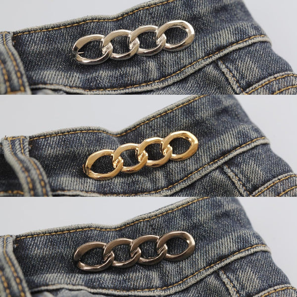 Waist Tightener Clips Adjustable Jean Fit Set 3 Women's Pants