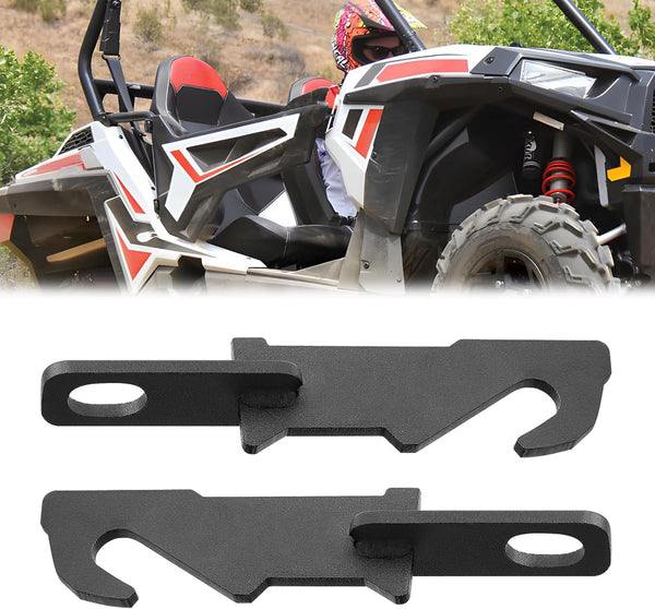 Rzr Door Latch Black 3.5" Vent Extender Anti Rust Easy Latches Lock Compatible With Xp 1000/ 4 Turbo/Turbo S/ 900/ Other Car Interior