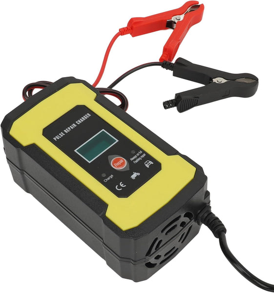 Pulse Repair Charger Car Battery Flame Resistant For (Us Plug) Jump Starters