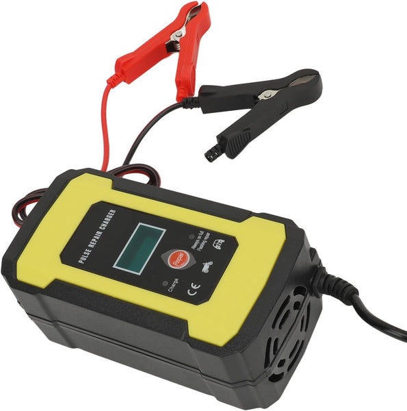 Pulse Repair Charger Car Battery Flame Resistant For (Us Plug) Jump Starters