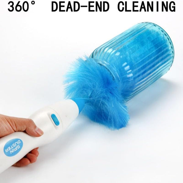 Electric Feather Duster With Adjustable Handle For Home And Office Use Dusters