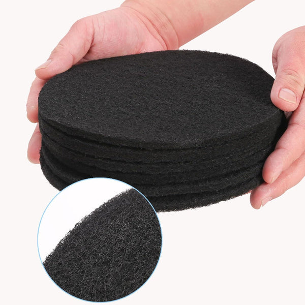Charcoal Filters For Kitchen Compost Bin 6 Pack Round 17Cm Replacement Activated Carbon Rubbish Bins