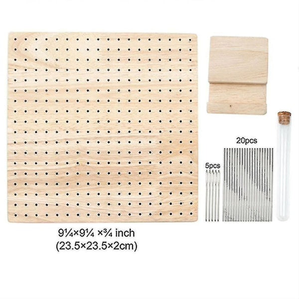 Crochet Blocking Board With Pins For Knitting & Crocheting Knitting Looms