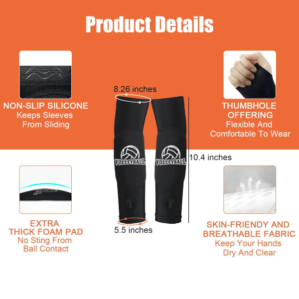 Knee Pads And Arm Guards With Thumb Holes High Protection Plate For Women Teenage Girls Training Equipment Black Support & Protective Gear