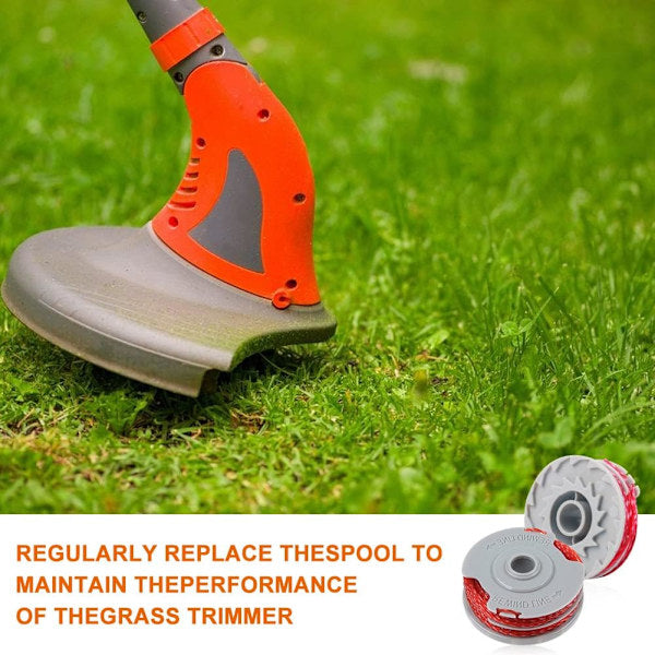 4 Pack String Trimmer Line Spool For Flymo Fly021 36Ft/1.5Mm Replacement String Trimmer Parts