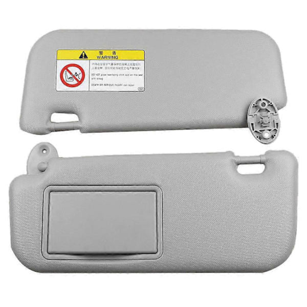 Car Sun Visor With Mirror For 2014 2017 Models Gray Sun Visors