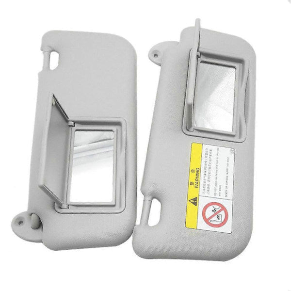 Car Sun Visor With Mirror For 2014 2017 Models Gray Sun Visors
