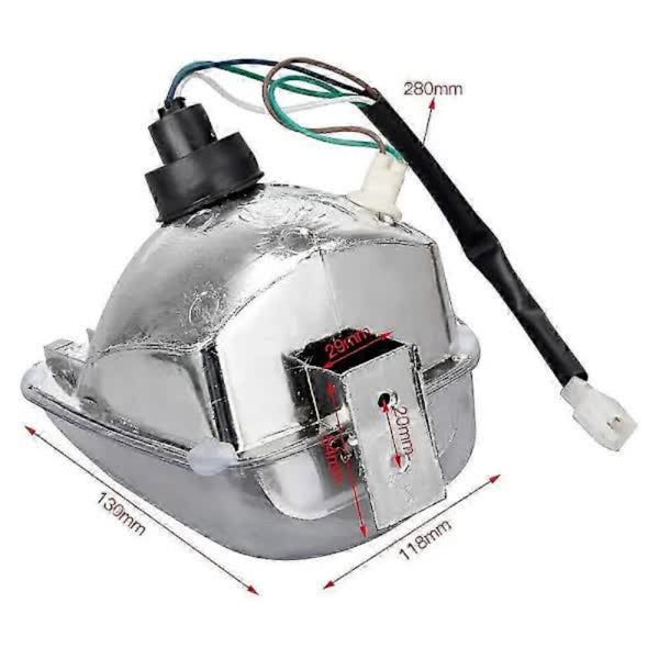 Atv Headlight Insert For 50Cc 125Cc 4 Stroke Engines Led Car Lights