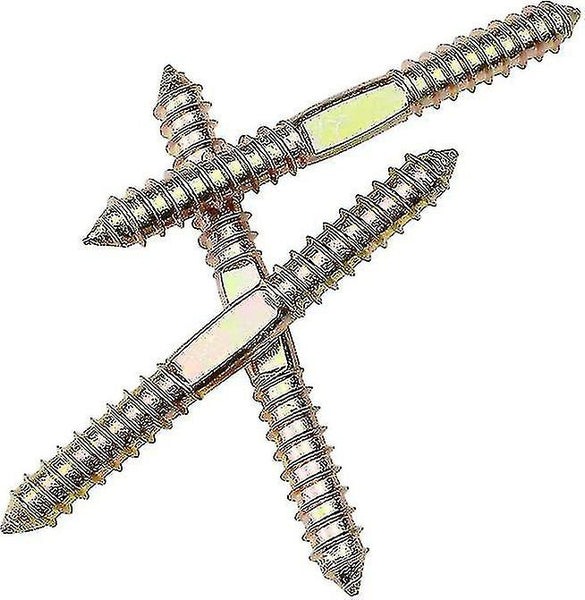 10Pcs 78Mm X Double Head Self Tapping Wood Screws For Furniture Fastening And Woodworking Furniture Parts